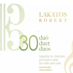 30 Duo/Duet/Duos For Violin and Viola
